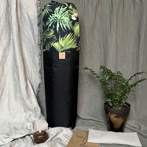 Pokrowiec na matę MONSTERA czarny